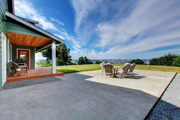Backyard Concrete Paving in Delaware
