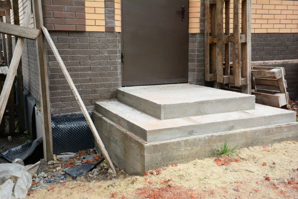 Cement Steps Construction in Delaware