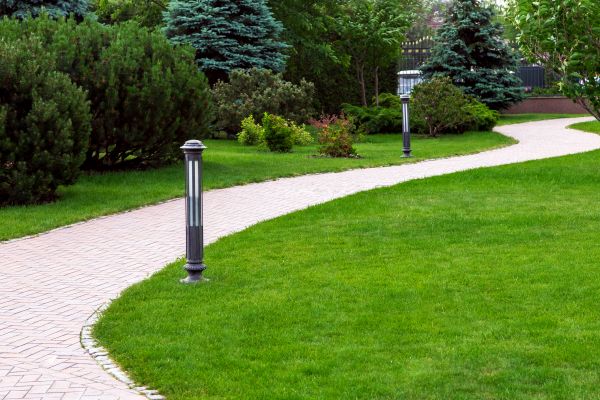 Backyard Sidewalk Installation in Delaware